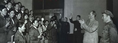1967å¹´ï¼Œæ¯›æ³½ä¸œã€æž—å½ªã€å‘¨æ©æ¥æŽ¥è§æ—¥æœ¬é½¿è½®åº§å‰§å›¢
